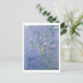 Claude Monet | WASSERLILIEN Postkarte (Stehend Vorderseite)