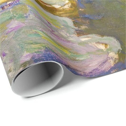 Claude Monet - Wasserlilien und Agapanthus Geschenkpapier (Rolleneckpunkt)