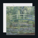 Claude Monet - Wasserlilien und japanische Brücke Feiertagskarte<br><div class="desc">Claude Monet - Wasserlilien und japanische Brücke</div>