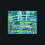 Claude Monet - Wasserlilien und japanische Brücke Leinwanddruck<br><div class="desc">Claude Monet - Water Lilies and Japanese Bridge (1899)</div>
