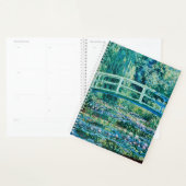 Claude Monet - Wasserlilien und japanische Brücke Planer (Anzeige)