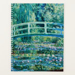 Claude Monet - Wasserlilien und japanische Brücke Planer<br><div class="desc">Claude Monet - Water Lilies and Japanese Bridge (1899)</div>