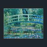 Claude Monet - Wasserlilien und japanische Brücke Postkarte<br><div class="desc">Claude Monet - Wasserlilien und japanische Brücke</div>