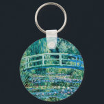 Claude Monet - Wasserlilien und japanische Brücke Schlüsselanhänger<br><div class="desc">Claude Monet - Water Lilies and Japanese Bridge (1899)</div>