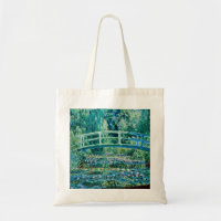 Claude Monet - Wasserlilien und japanische Brücke