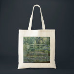Claude Monet - Wasserlilien und japanische Brücke Tragetasche<br><div class="desc">Claude Monet - Wasserlilien und japanische Brücke</div>