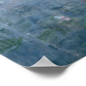 Claude Monet | Wasserlilien: Weeping Willows, 1914 Poster (Ecke)