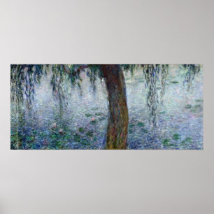 Claude Monet   Wasserlilien weinen richtig Poster