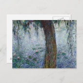 Claude Monet | Wasserlilien weinen richtig Postkarte (Vorne/Hinten)