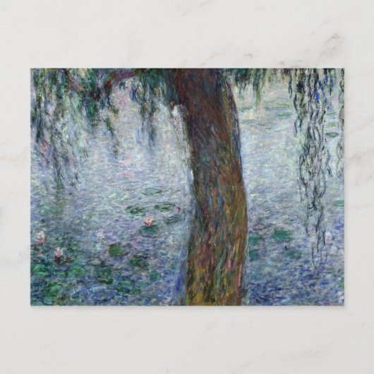 Claude Monet | Wasserlilien weinen richtig Postkarte (Vorderseite)