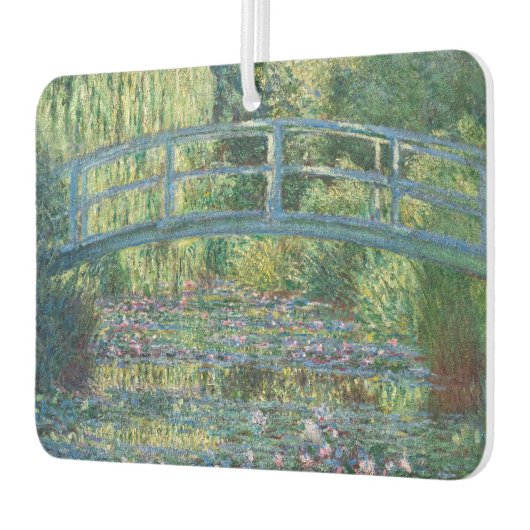 Claude Monet - Wasserliliensee, grüne Harmonie Autolufterfrischer (Links)