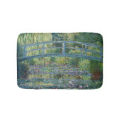 Claude Monet - Wasserliliensee, grüne Harmonie Badematte (Vorderseite)
