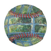 Claude Monet - Wasserliliensee, grüne Harmonie Baseball (Rückseite)