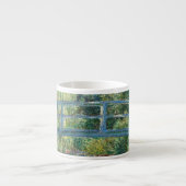 Claude Monet - Wasserliliensee, grüne Harmonie Espressotasse (Vorderseite)