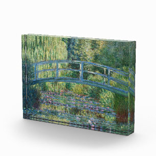 Claude Monet - Wasserliliensee, grüne Harmonie Fotoblock