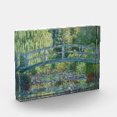 Claude Monet - Wasserliliensee, grüne Harmonie Fotoblock (Links)