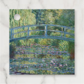 Claude Monet - Wasserliliensee, grüne Harmonie Geschenkanhänger (Vorderseite)