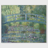 Claude Monet - Wasserliliensee, grüne Harmonie Geschenkpapier (Flach)