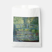 Claude Monet - Wasserliliensee, grüne Harmonie Geschenktütchen (Vorderseite)