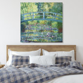 Claude Monet - Wasserliliensee, grüne Harmonie Leinwanddruck (Insitu (Schlafzimmer))