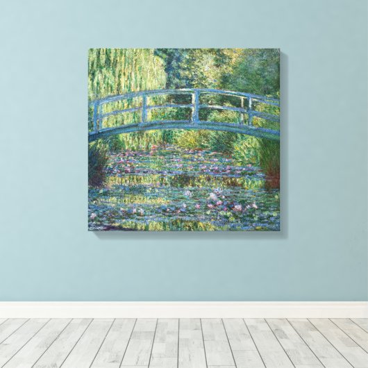 Claude Monet - Wasserliliensee, grüne Harmonie Leinwanddruck (Insitu (Holzboden))