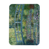 Claude Monet - Wasserliliensee, grüne Harmonie Magnet (Vertikal)