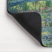 Claude Monet - Wasserliliensee, grüne Harmonie Mousepad (Ecke)