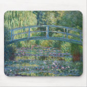 Claude Monet - Wasserliliensee, grüne Harmonie Mousepad (Vorne)