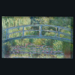 Claude Monet - Wasserliliensee, grüne Harmonie Platzkartenhalter<br><div class="desc">Wasserliliensee,  Grüne Harmonie / Le Bassin aux Nympheas,  Harmonie Verte von Claude Monet im Jahre 1899</div>