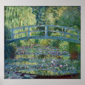 Claude Monet - Wasserliliensee, grüne Harmonie Poster (Vorne)