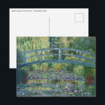Claude Monet - Wasserliliensee, grüne Harmonie Postkarte<br><div class="desc">Wasserliliensee,  Grüne Harmonie / Le Bassin aux Nympheas,  Harmonie Verte von Claude Monet im Jahre 1899</div>