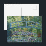 Claude Monet - Wasserliliensee, grüne Harmonie Postkarte<br><div class="desc">Wasserliliensee,  Grüne Harmonie / Le Bassin aux Nympheas,  Harmonie Verte von Claude Monet im Jahre 1899</div>