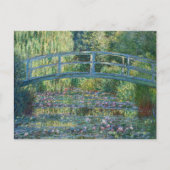 Claude Monet - Wasserliliensee, grüne Harmonie Postkarte (Vorderseite)