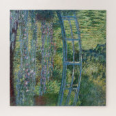 Claude Monet - Wasserliliensee, grüne Harmonie Puzzle (Horizontal)