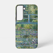 Claude Monet - Wasserliliensee, grüne Harmonie Samsung Galaxy Hülle (Rückseite)