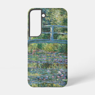 Claude Monet - Wasserliliensee, grüne Harmonie Samsung Galaxy Hülle