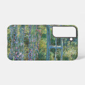 Claude Monet - Wasserliliensee, grüne Harmonie Samsung Galaxy Hülle (Rückseite (Horizontal))