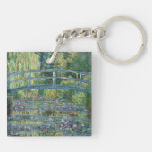 Claude Monet - Wasserliliensee, grüne Harmonie Schlüsselanhänger (Rückseite)