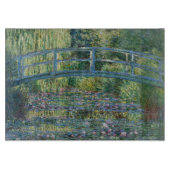 Claude Monet - Wasserliliensee, grüne Harmonie Schneidebrett (Vorderseite)