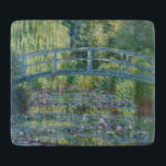Claude Monet - Wasserliliensee, grüne Harmonie Schneidebrett<br><div class="desc">Wasserliliensee,  Grüne Harmonie / Le Bassin aux Nympheas,  Harmonie Verte von Claude Monet im Jahre 1899</div>
