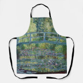 Claude Monet - Wasserliliensee, grüne Harmonie Schürze (Vorderseite)