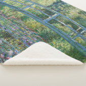 Claude Monet - Wasserliliensee, grüne Harmonie Sherpadecke (3/4)