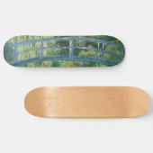 Claude Monet - Wasserliliensee, grüne Harmonie Skateboard (Horizontal)
