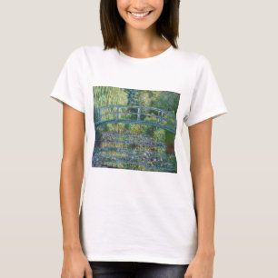 Claude Monet - Wasserliliensee, grüne Harmonie T-Shirt