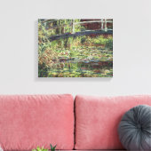 Claude Monet - Wate rlily Pond Pink Harmony Leinwanddruck (Insitu (Wohnzimmer))