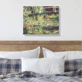 Claude Monet - Wate rlily Pond Pink Harmony Leinwanddruck (Insitu (Schlafzimmer))