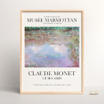 Claude Monet Water Lift Teich Art Vintag drucken Poster<br><div class="desc">Einführung in den "Wasserliliensee" des legendären Künstlers Claude Monet. Dieser exquisite Kunstdruck zeigt die ätherische Schönheit von Monets ikonischem Meisterwerk und zeigt einen ruhigen Teich, der von Seerosen und üppiger Vegetation umgeben ist. Tauchen Sie ein in das beruhigende Ambiente dieses zeitlosen Gemäldes und bringen Sie eine Touch der Ruhe der...</div>