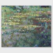 Claude Monet Water Lilie Geschenkpapier (Flach)