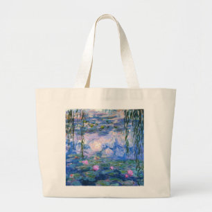 Claude Monet Water Lilien 1919 Jumbo Stoffbeutel