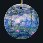 Claude Monet Water Lilien 1919 Keramik Ornament<br><div class="desc">Titel: Water Lilies Artist: Claude Monet Jahr: 1919</div>